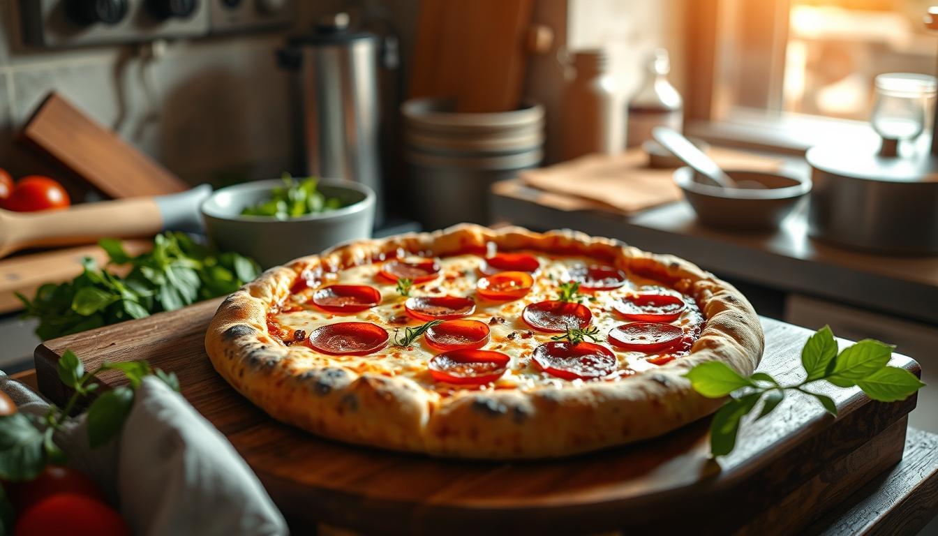 Seasonal meal prepared in a home kitchen